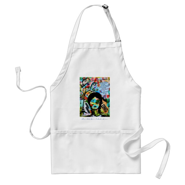 Proud to be a Scholastican Adult Apron (Front)