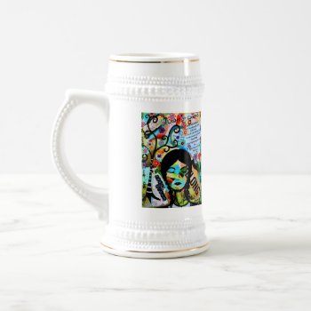 Proud To Be A Scholastican Beer Stein by prisarts at Zazzle