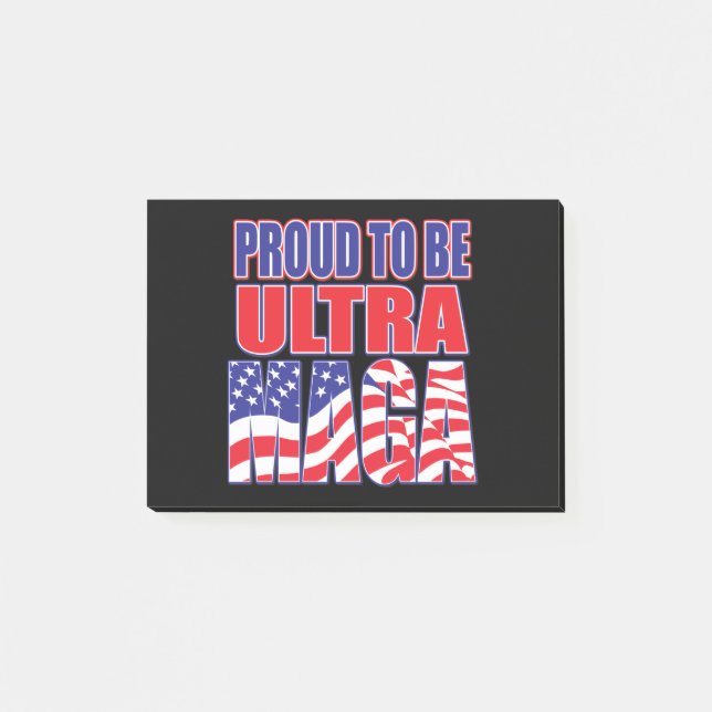 Proud To BE  A Trump Supporter Post-it Notes (Front)