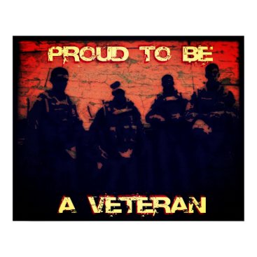 Proud to be a Veteran Poster Proud to be a Veteran Poster