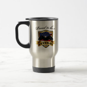 Proud to be a Veteran Travel Mug