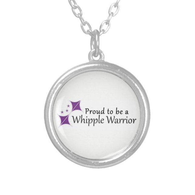 Proud to be a Whipple Warrior Necklace (Front)