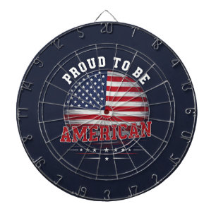 Proud to be American Dart Board