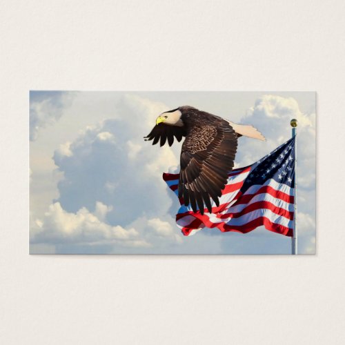 PROUD TO BE AN AMERICAN BUSINESS CARDS