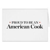 Proud to be an American Cook (Front Horizontal)