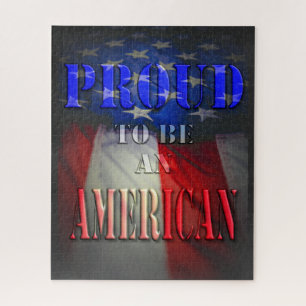Proud to be an American Jigsaw Puzzle
