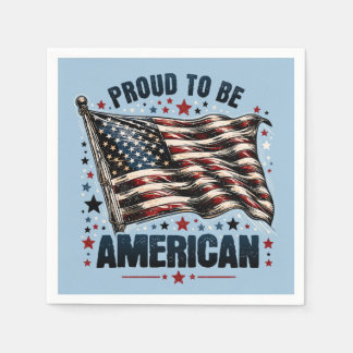 Proud to be an American Napkins