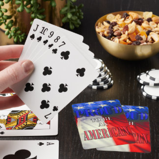 Proud to be an American Poker Cards
