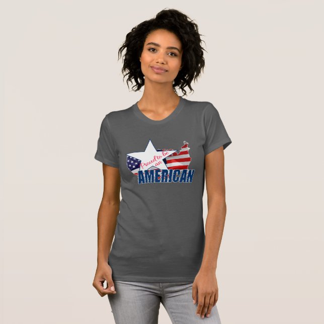 Proud to be an American T-Shirt (Front Full)