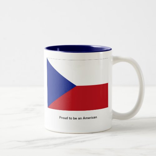 Proud to be an American Two_Tone Coffee Mug