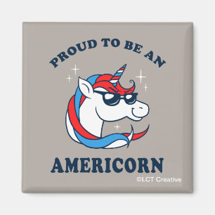 Proud To Be An Americorn Magnet