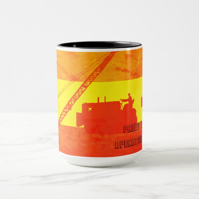 Proud to Be an Operating Engineer Southwest Colors Mug (Center)