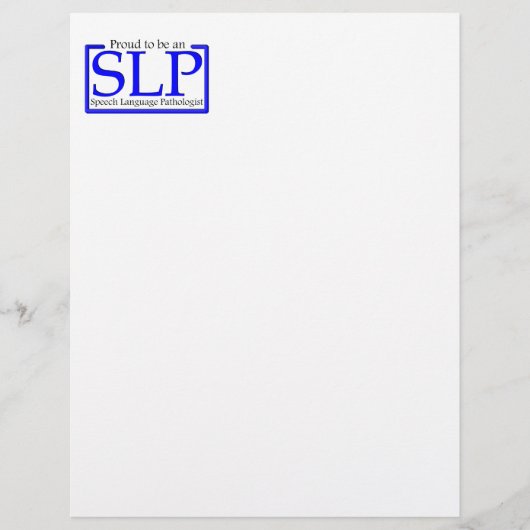 Proud to be an SLP (Front)