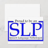 Proud to be an SLP (Front/Back)