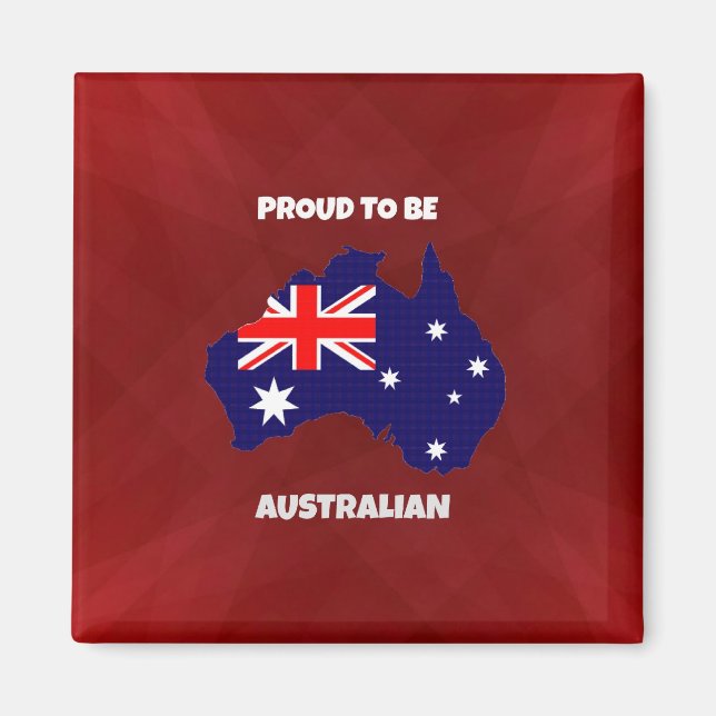 Proud to be Australian Magnet (Front)