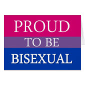 Proud To Be Bisexual (Front Horizontal)