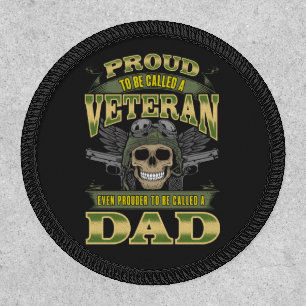 Proud to be Called a Veteran and Dad Patch