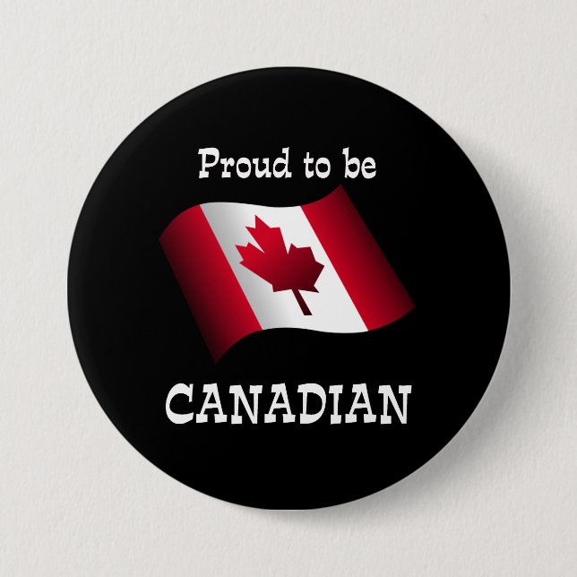 Proud to be Canadian Button (Front)