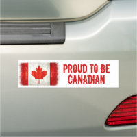 Proud to be Canadian Flag