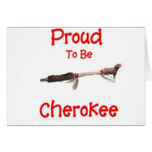 Proud To Be Cherokee (Front Horizontal)
