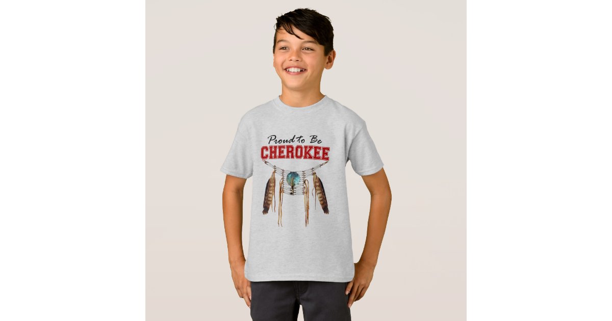 Proud to be Cherokee Toddler Boys Clothes T-Shirt | Zazzle.com