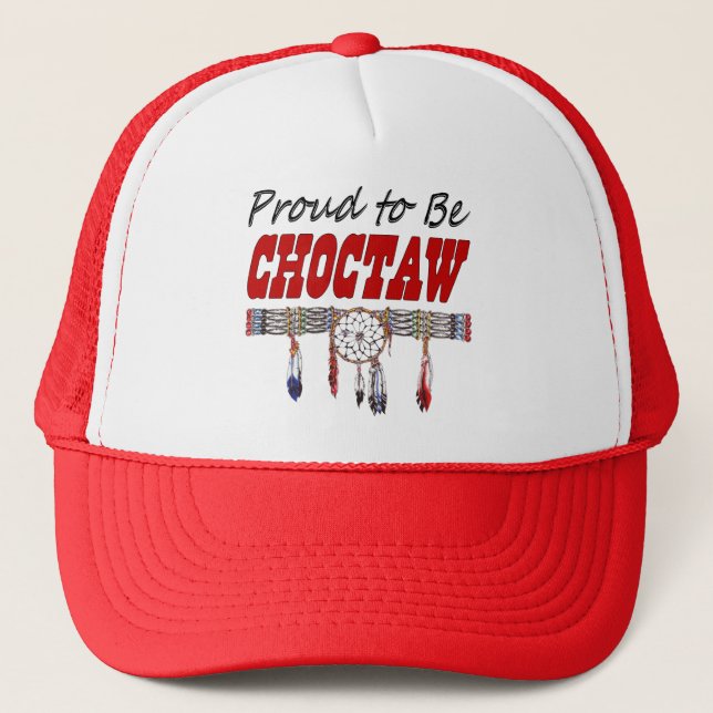 Proud To Be Choctaw Hat (Front)