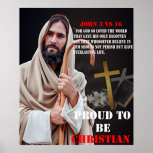 Proud To Be Christian Poster