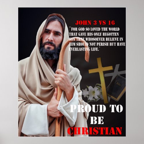 Proud To Be Christian Poster