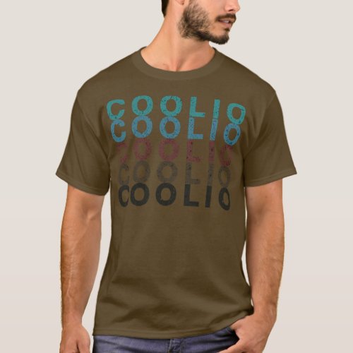 Proud To Be Coolio Personalized Name Limited Editi T_Shirt