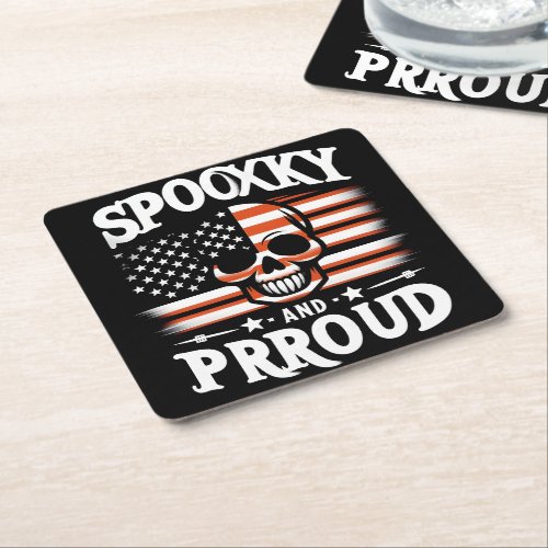 Proud to be Different Square Paper Coaster