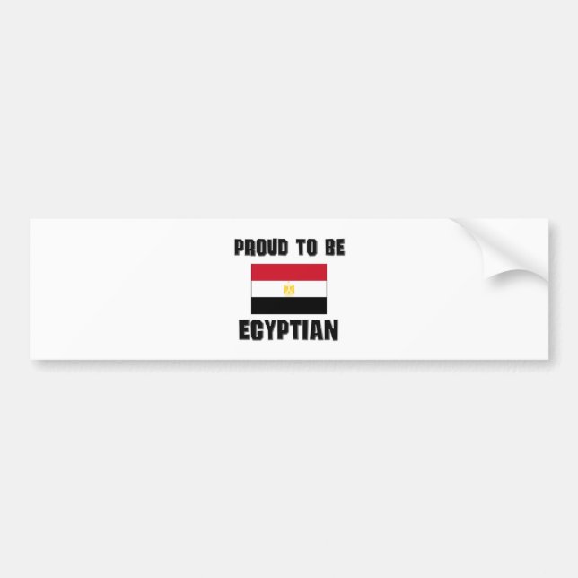 Proud To Be EGYPTIAN Bumper Sticker (Front)