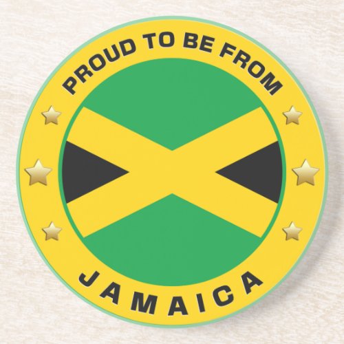 Proud To Be From Jamaica Coaster