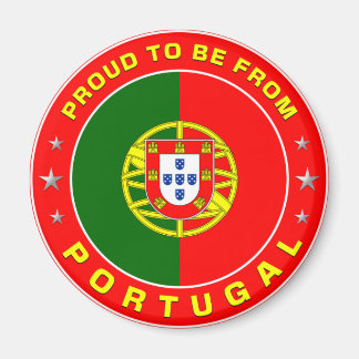 Proud To Be From Portugal Magnet