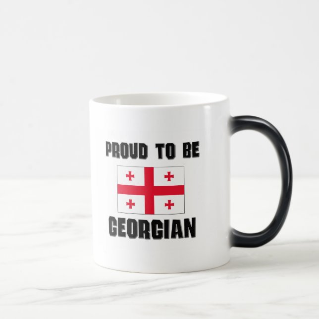 Proud To Be GEORGIAN Color Morph Mug (Right)