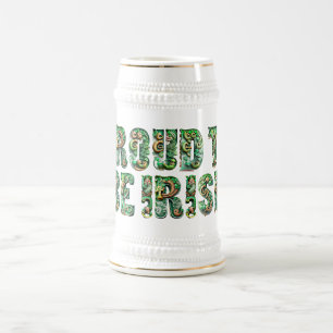 Proud To Be Irish Beer Stein