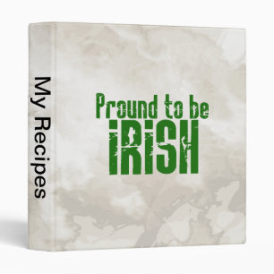 Proud to be Irish Binder