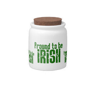 Proud to be Irish Candy Jar