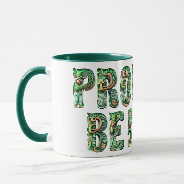 Proud To Be Irish Combo Mug (Left)