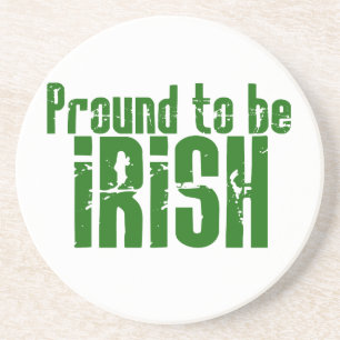 Proud to be Irish Drink Coaster