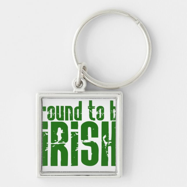 Proud to be Irish Keychain (Front)