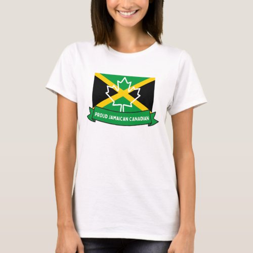 PROUD TO BE JAMAICAN CANADIAN T_Shirt
