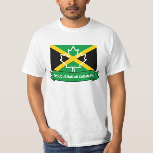 PROUD TO BE JAMAICAN CANADIAN T_Shirt