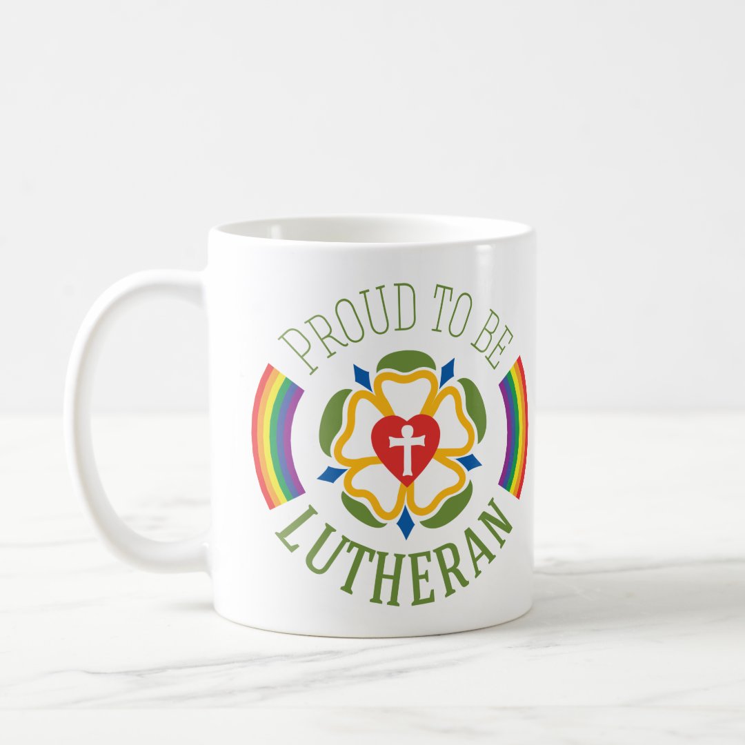 Proud to be Lutheran Mug - White | Zazzle