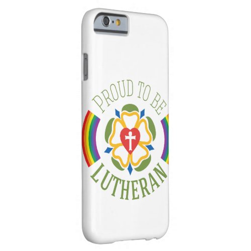 Proud to be Lutheran slim iPhone 6 case