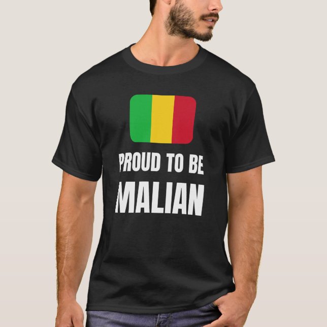 Proud to be Malian T-Shirt (Front)