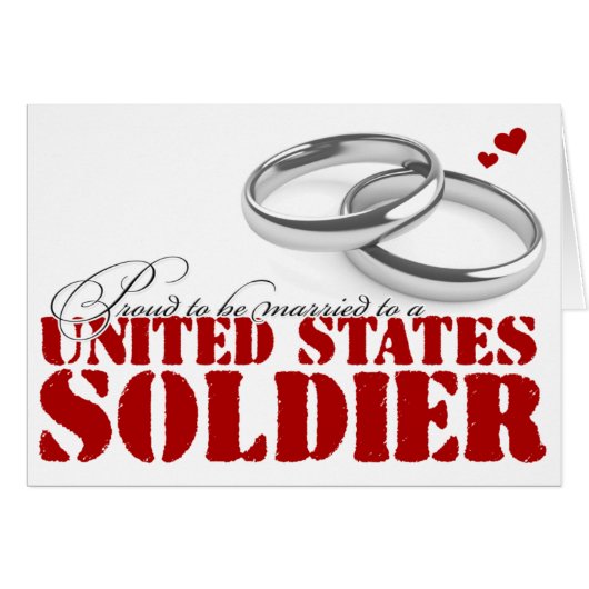 Proud to be married cards (Front Horizontal)