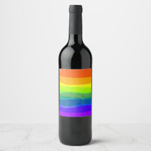 Proud To Be Me Pillow Wine Label