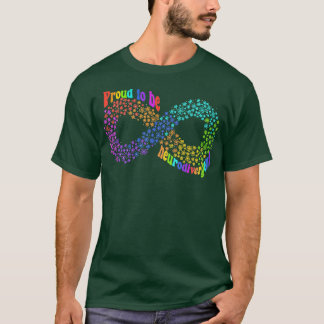Proud to be Neurodivergent Spectrum Acceptance T-Shirt