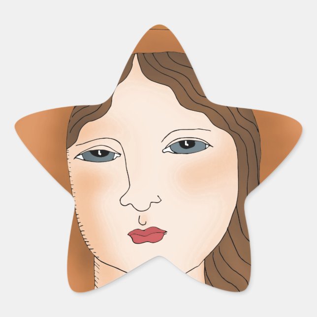 Proud to be Organic Star Sticker (Front)