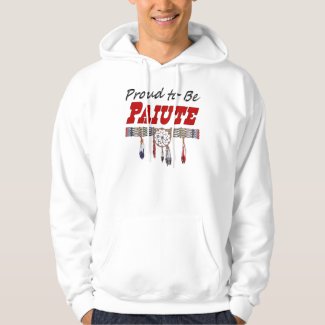 Proud To Be Paiute Adult Hooded Sweatshirt